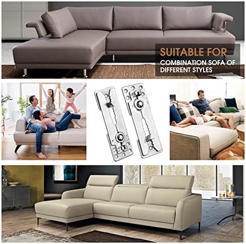 Конектори за секционни дивани,Връзка за секционни дивани, Скоба за connector дивана с винтове, подходящ за дивана