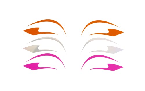 Стикер за очна линия PaintLab за очите, Гъвкав и Издръжлив Самоклеящийся Печат за очна линия във формата на Крило,