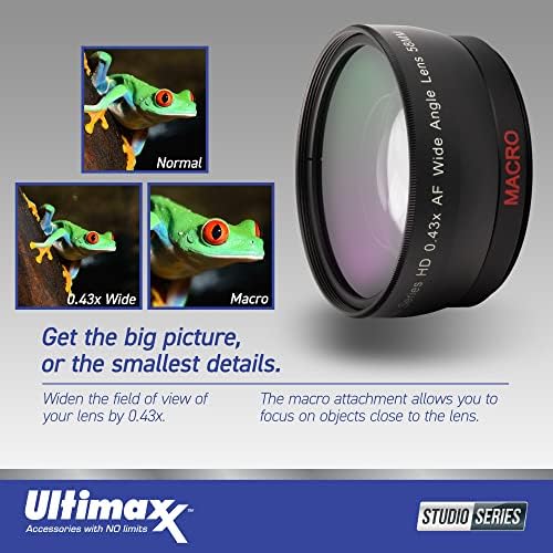Комплект макрообъективов Ultimaxx Advanced Olympus 30mm f/3.5 - Включва: дюза за широкоугольного обектив 0,43 x, филтър, с променлива
