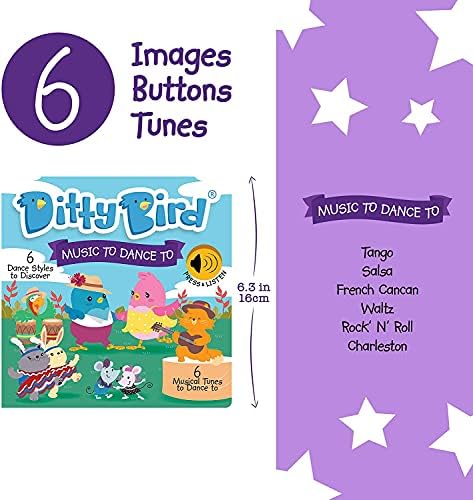Детска музикална озвучителна играчка DITTY BIRD | Музика за деца | Книги за деца на 1-3 години | Аудио книги за деца | Интерактивна музикална играчка