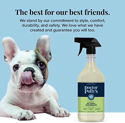 Препарат за отстраняване на петна и миризми с натурални ензими Pickle & Polly за домашни любимци | Мощно средство за премахване на кучешка и котешка урина | Средство за от?