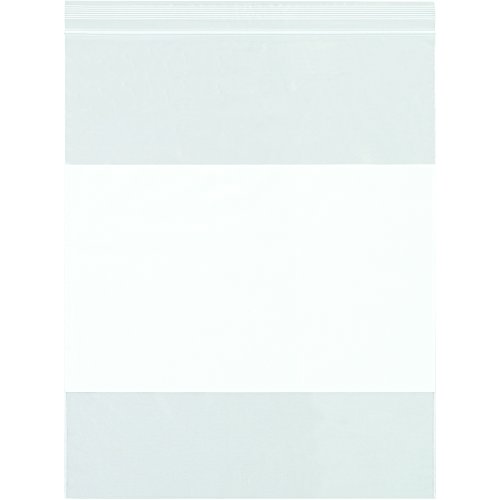 СКОРОСТНА САЩ BPB4031 Бял Блок, отново плик, 6-миллиметровые найлонови торбички, 12 x 15, прозрачно фолио (опаковка