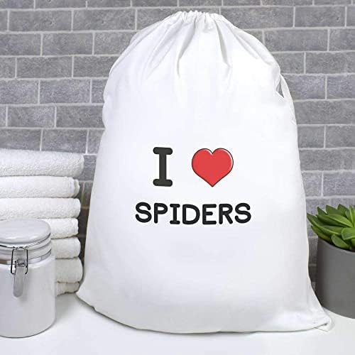 Чанта за дрехи /Измиване/за Съхранение на Azeeda 'I Love Паяците' (LB00022245)