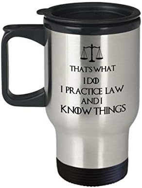 Чаша за пътуване с адвокат - Това е нещо, с което аз се занимавам, занимавам се с правна практика и знам нещо - Забавен