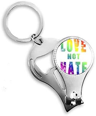 Дъгата Флаг Гей Лесбийки ЛГБТ Ножица За Нокти Халка Ключодържател Отварачка За Бутилки Машина За Рязане