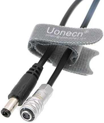 Захранващ кабел Uonecn за Джобна филм Blackmagic 4K BMPCC 4K 2 Пин към непрекъснато протичането на ток