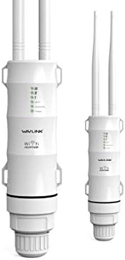 WAVLINK Outdoor WiFi Range Extender AC600 Мощен всички сезони, на Открито, WiFi-удължителен кабел за задния двор, двойна лента Wifi-удължител на далечни разстояния 2,4 и 5 Ghz, Поддържа WiFi точ?