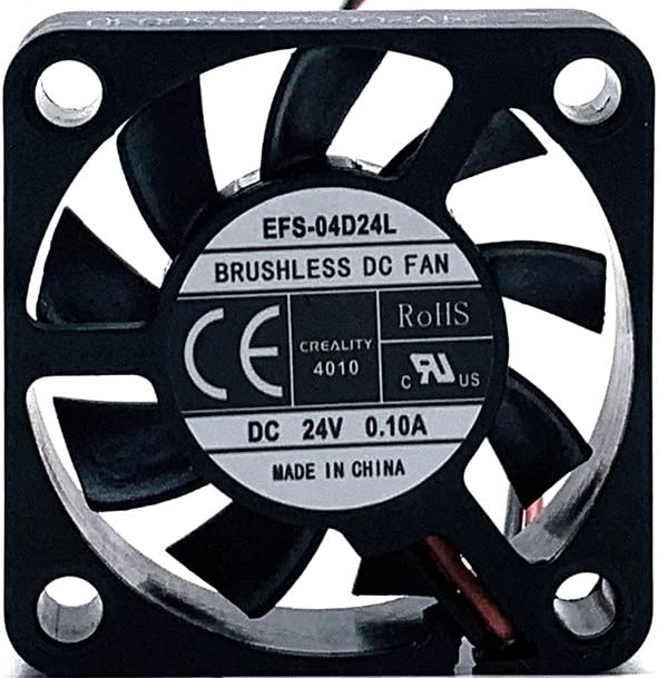 Феновете на EFS-04D24L DC24V 0.10 A Fan охлаждане инвертор 40 ×10 мм