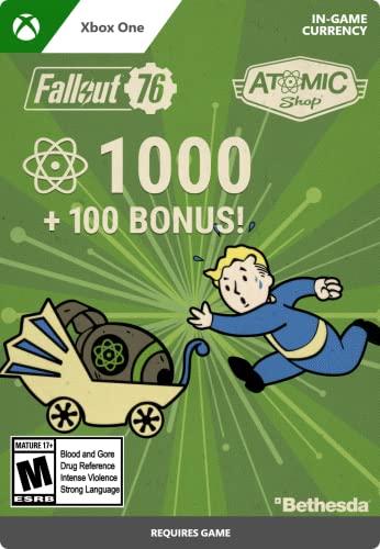Fallout 76: 2000 (+400 бонуси) Atoms - Xbox One [Цифров код]