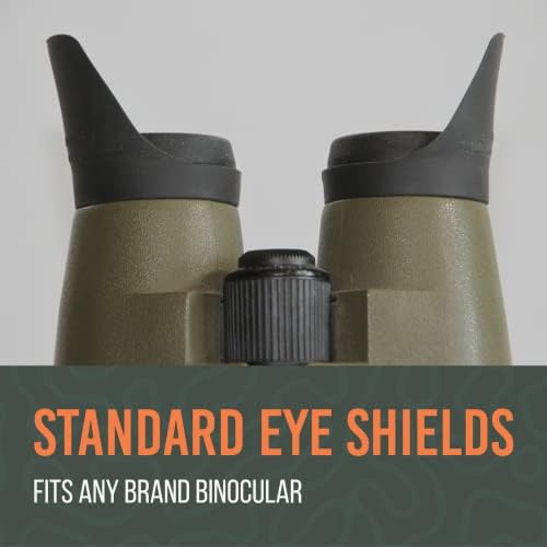 Бинокъла щит за очите, Стандартен размер, Крилати Очна Чашка, B001