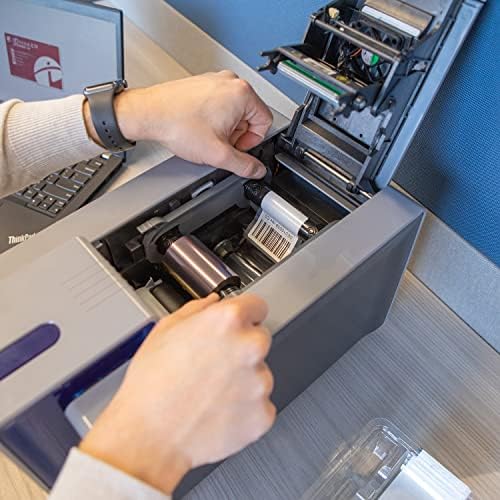 Лентата за печат ID Maker Primacy 200 - Пълноцветен лента за принтер YMCKO - за идентификация от PVC-притежателя - Професионално качество на печат - Лента за принтер официалното м