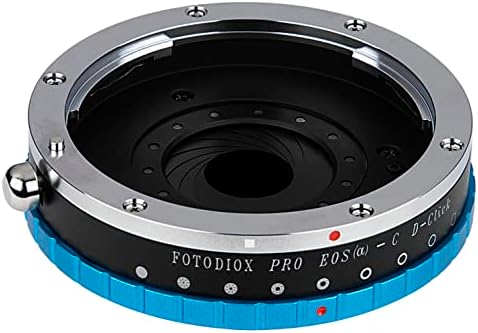 Адаптер за закрепване на обектива Fotodiox Pro IRIS, Съвместим с полнокадровыми обективи Canon EOS EF за фотоапарати