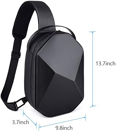 Твърд калъф Ainiv за носене, слушалки и контролери Oculus Quest 2 VR, Аксесоари, Защитна Непромокаема Раница През рамо, подходяща за елитни колан с чанта за съхранение