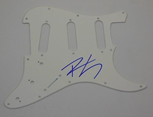 Робърт Крэй Силен Убеждатель С Автограф На Електрическа Китара Fender Strat Pickguard Loa