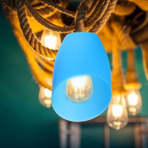 Operitacx 5 бр. Пластмасов лампа във формата на подкова, Лампа с диаметър на отвора 1,65 инча, Сменяеми Пластмасови Лампа за Полилеи, Подвесного лампа, серия стенни аплици (