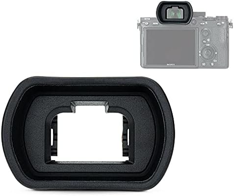 NATEFEMIN Мека Защитно покритие за Окото на Камерата, Защита Фокусиращ, Визьор, Резервни Части за Sony A7III
