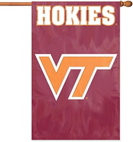 The Party Animal Virginia Tech Hokies Банер Флаг колеж, 44 х 28, AFVT