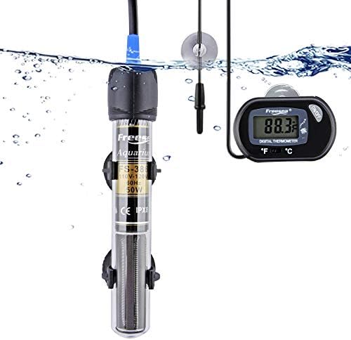 Нагревател Аквариумни рибки FREESEA с мощност 300 W, с Погружным Термометър за Аквариум