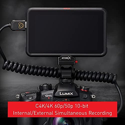 Panasonic LUMIX GH5M2, 20,3-Мегапикселова Беззеркальная камера Micro Four Thirds с пряко излъчване, 10-Битова видео 4K 4:2:2,