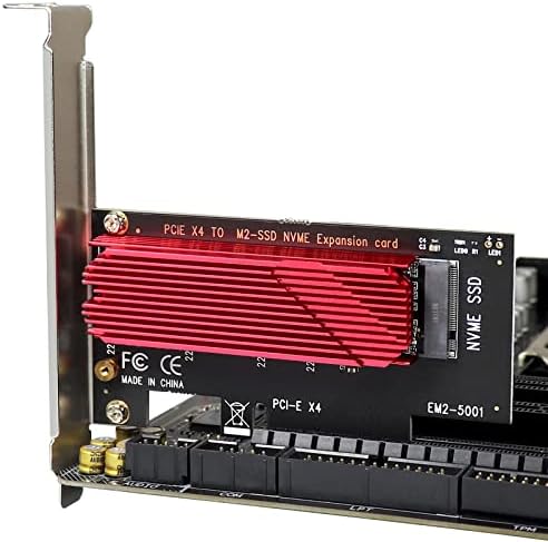Адаптер Trotwei Blue NVMe M. 2 PCIe, твърд диск M2 M Key към адаптер PCI-e x4, Адаптер, PCIe до M. 2 за твърдотелно устройство