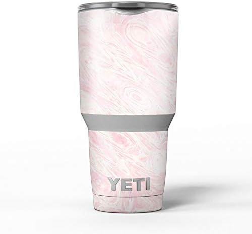 Дизайн Skinz Розова Сланцевая Мраморна повърхност V43 - Набор от винил оберток със стикер на кожата, Съвместим