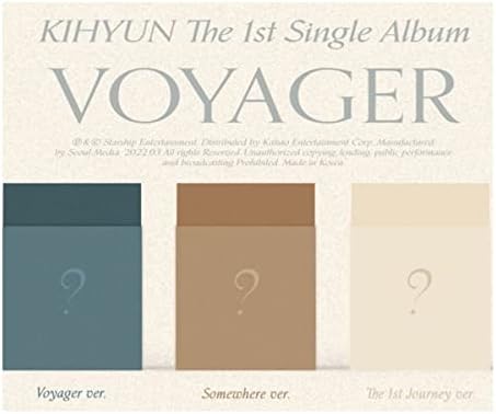 MONSTA X KIHYUN - Voyager 1-Ия Сингъл [Set VER.] 3альбом