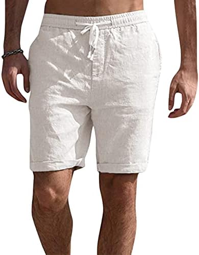 Къси панталони Мъжки Ежедневни Класически Намаляване На съвсем малък Летни Плажни къси Панталони С Еластичен