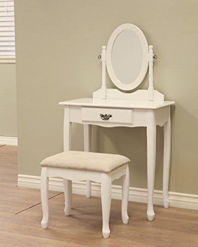 Комплект от тоалетна масичка Frenchi Home Furniture с табуреткой и огледало