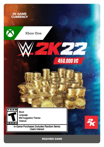 WWE 2K22: 15 000 виртуална валута - Xbox One [Цифров код]