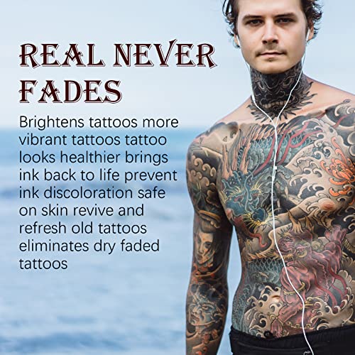 Балсам за грижа за татуировки (2,6 грама), Крем за грижа за татуировки Овлажнява и изсветлява и Нови, и стари татуировки,