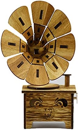 Креативна Дървена модел на Грамофона N/C, Идеална Музикална Ковчег в Ретро стил, Аксесоари за музикални Шкатулок, Подходящи