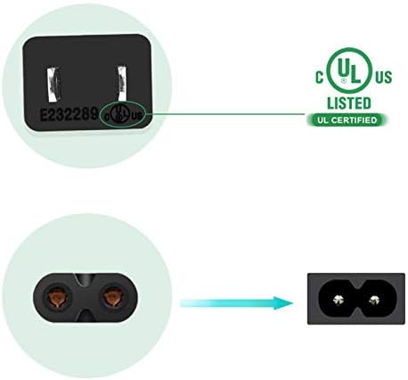12-подножието на захранващия кабел, Съвместим с Xbox Series X, Xbox Series S, Xbox One S / X, Samsung, TCL,