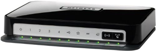 Netgear Wireless-N Рутер 300 с Dsl-модем Dgn2200 - Безжичен рутер - Dsl - 4-Портов суич - 802.11 B/ G/N - Тенис на