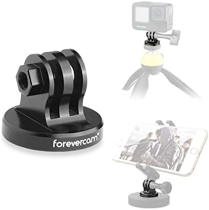 Магнитно Закрепване на камерата Forevercam и Адаптер за прикрепване на статив за Gopro Hero10，9，8, 7, 6, 5,