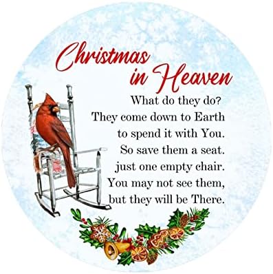 50 Броя Коледни Запомнящите се Цитати на Небето с Червени Птици, Етикети 1,5 Инча, Подаръци с Съчувствено, Подарък Етикети,