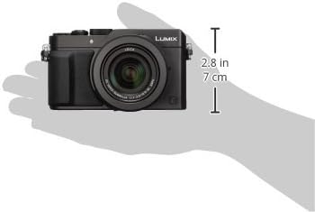 Цифров фотоапарат Panasonic Lumix DMC-LX100, 12,8 Мегапиксела, 3.0 Инчов дисплей, 24-75-мм обектив Leica DC Vario-Summilux f/1.7-2.8 видео 4K Ultra HD, HDMI /USB, Wi-Fi, NFC (черен) - Международната версия