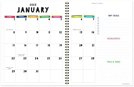 TF PUBLISHING 2023 Танц с някой Голям Планер Дневник 2023 и Седмичен Планер 2023 Календари, Проектанти и Организаторите | Планер тетрадки книги или списания Планер 2023 Календар ?