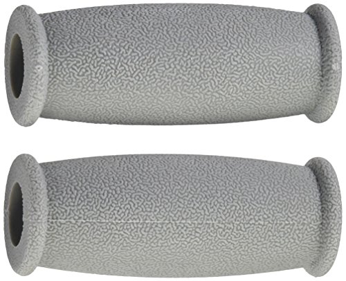 Затворена ръкохватка Sammons Preston без латекс, се продават на английски, 4 L x 1.5W, Тампон за патерица, Комплект калъфи за
