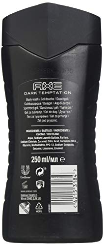 Гел за душ Axe, Тъмно Изкушение, 250 Мл / 8,45 грама