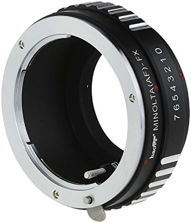 Адаптер за закрепване на обектива Haoge за обектив Sony Alpha A Minolta MA AF за фотоапарат Fuji Fujifilm X с затваряне на