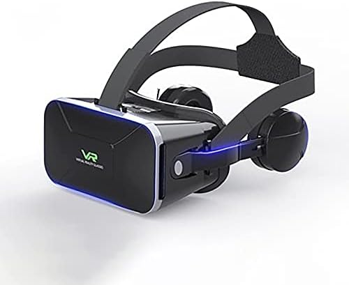 3D VR Слушалки, 3D VR Очила 360° Триизмерно Гмуркане в пространството за филми Подарък за деца и възрастни Меко Удобно
