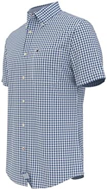 Мъжки ежедневни риза с копчета Tommy Hilfiger с къс ръкав по индивидуална заявка