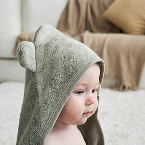 Бебешка кърпа Munich Синьо за момчета и момичета - Уютно детско кърпи за баня за новородени, бебета и деца - Супер