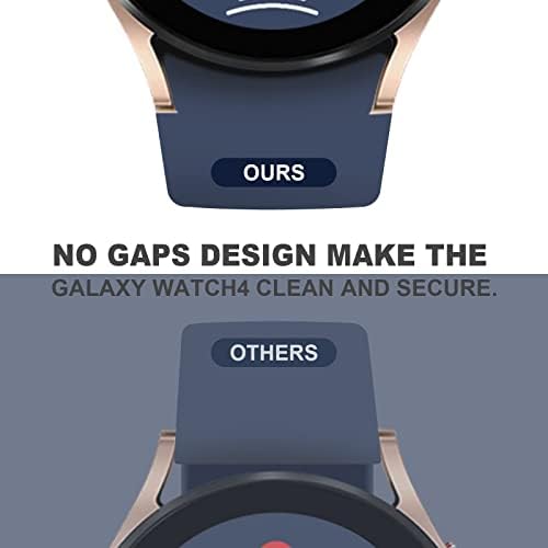 AMCUTE е Съвместим с Samsung Galaxy Watch Bands 4/Galaxy 5 Watch Band, без разлика Удобна Силиконова Лента Взаимозаменяеми