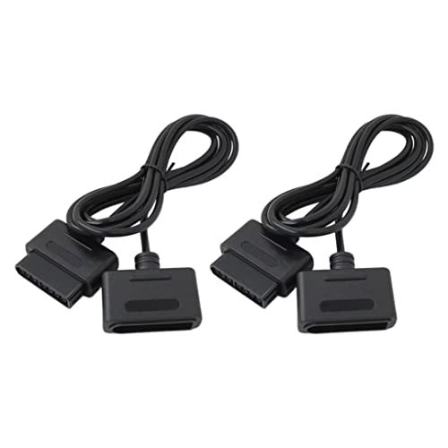 2 елемента 6 Удлинительных кабели на един крак контролер за Super Nintendo Game Pad Работят за системи за SNES 3RD Party