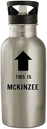 Продукти Molandra Това Mckinzee - бутилка за вода от неръждаема Стомана, 20 грама, Сребриста