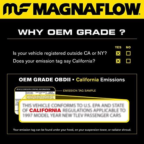 Каталитичен конвертор MagnaFlow Direct Fit OEM клас Federal, съответстващ на изискванията на EPA 51157