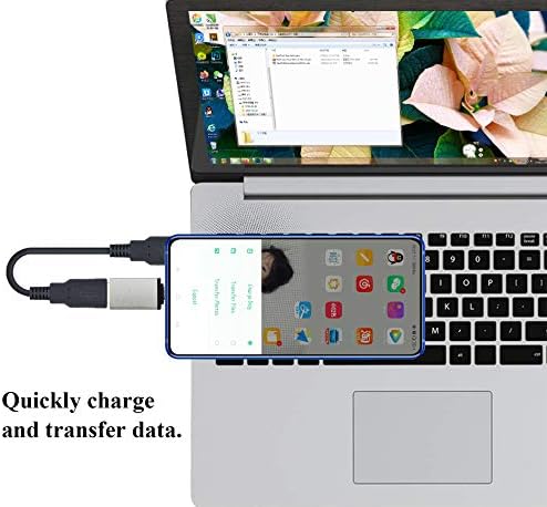 Адаптер AAOTOKK OTG Micro-USB конектор Micro USB от алуминиева сплав с USB 2.0 OTG Адаптер за жени (на пътя) за Android-смартфони,