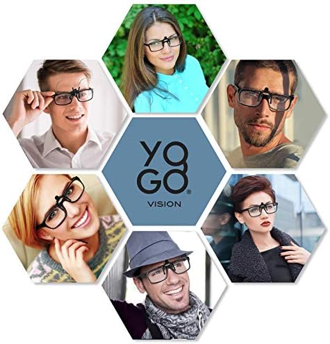 Yogo Vision Blue Light Clip on Компютърни очила Очила за игри Лесна засаждане на Цифрова отстраняване на умората При пренапрежение