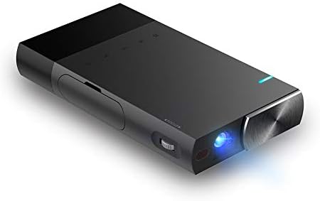 Проектор XUNMAIFPT Full HD, HD Кабел с Проектор, Екран, Вграден Проектор DLP Micro за Домашния Офис, 3.5 мм Жак За слушалки